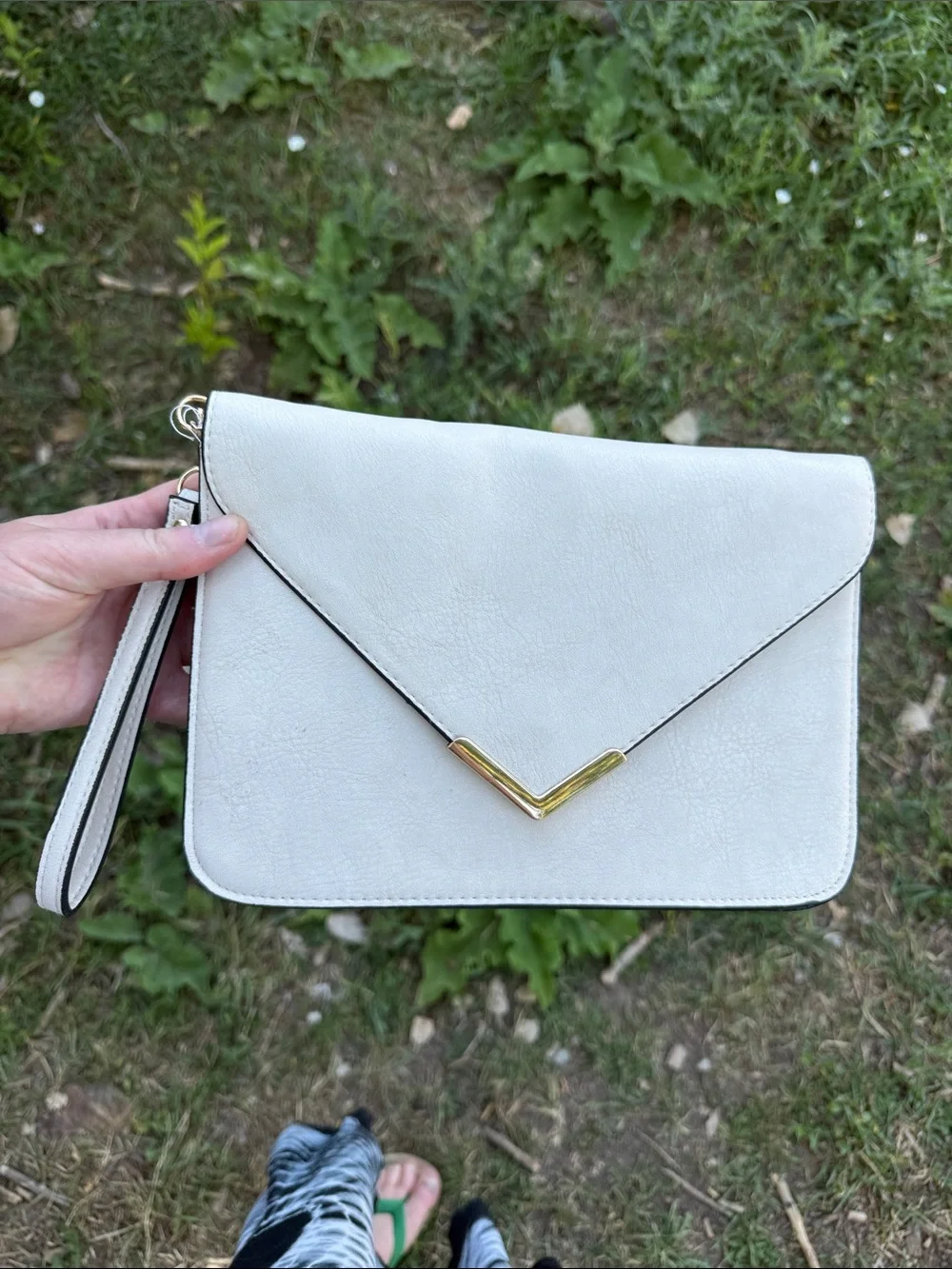 Dolce girl crossbody chain strap faux leather purse convertible to clutch